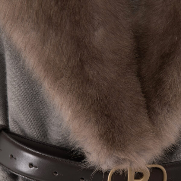 Gray Coats fur Coats