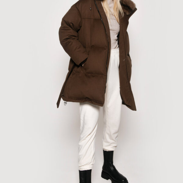 Brown Sable fur Jackets
