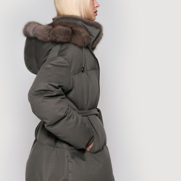 designer fur coat