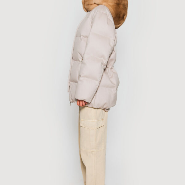 Cashmere duvet with light pastel mink - Image 4