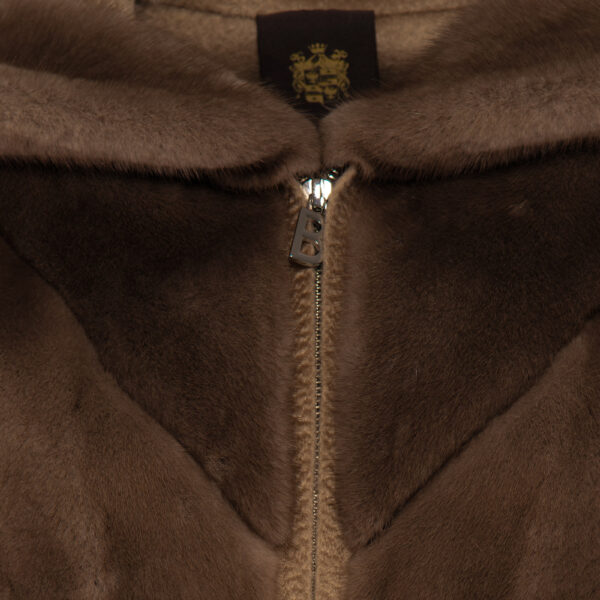 Brown Mink fur Jackets