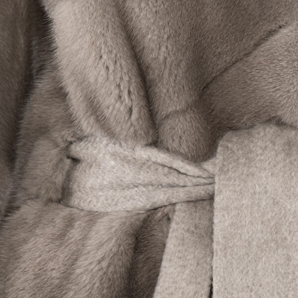Gray Mink fur Jackets