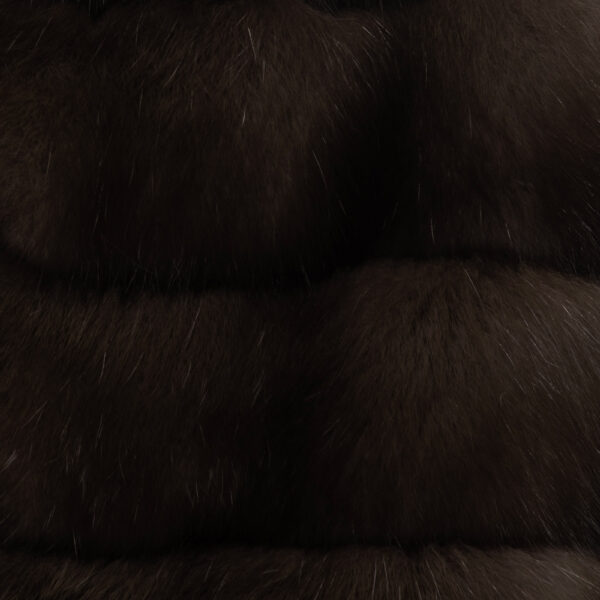 Brown Sable fur Jackets