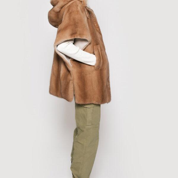 Cashmere vest and light pastel mink - Image 4