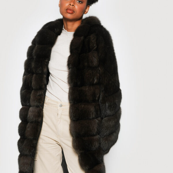 Black Sable fur Coats