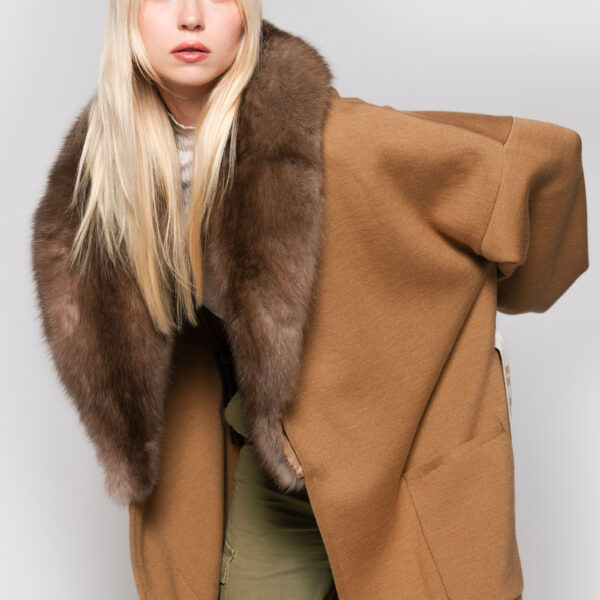 designer fur coat