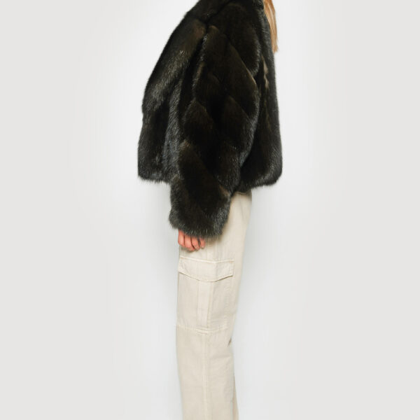 Dark farm sable jacket - Image 4