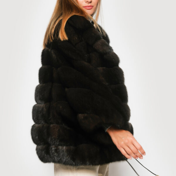 Black Sable fur Jackets