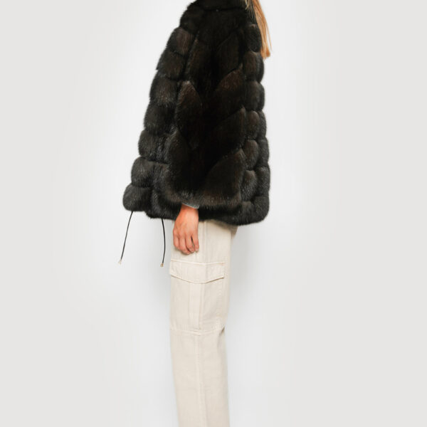 Dark sable barguzinsky jacket - Image 4