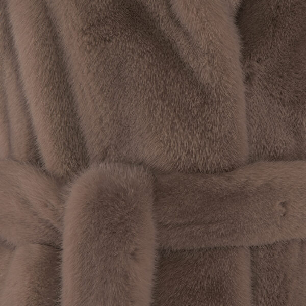 Brown Mink fur Coats