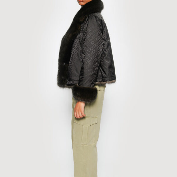 Jacket logoed with sable dark farm doubleface - Image 4