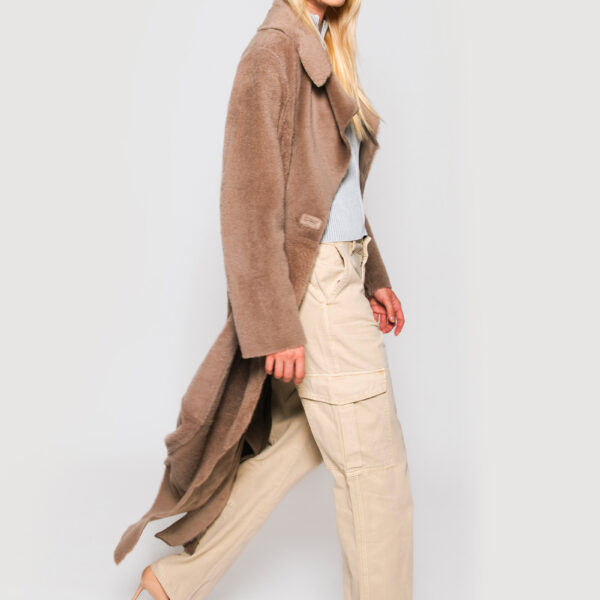 Brown Shearling Coat fur Coats