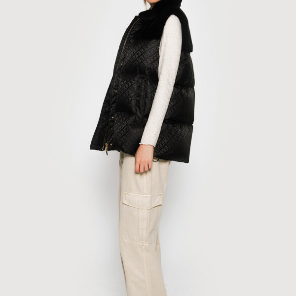 Logo vest and mink black nafa - Image 4