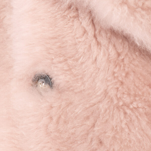 Pink Vests fur Coats
