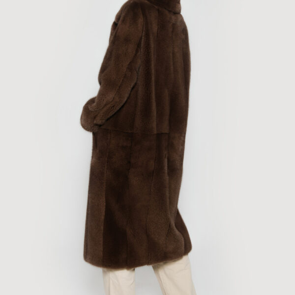 Brown Mink fur Coats