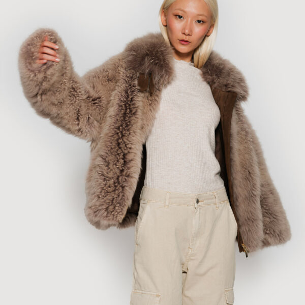 designer fur coat