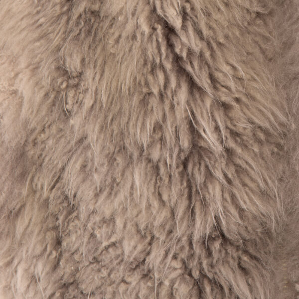 Brown Mohair Coat fur Jackets