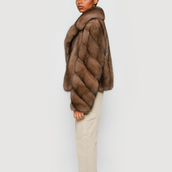 Sable barguzinsky royal sand jacket - Image 4