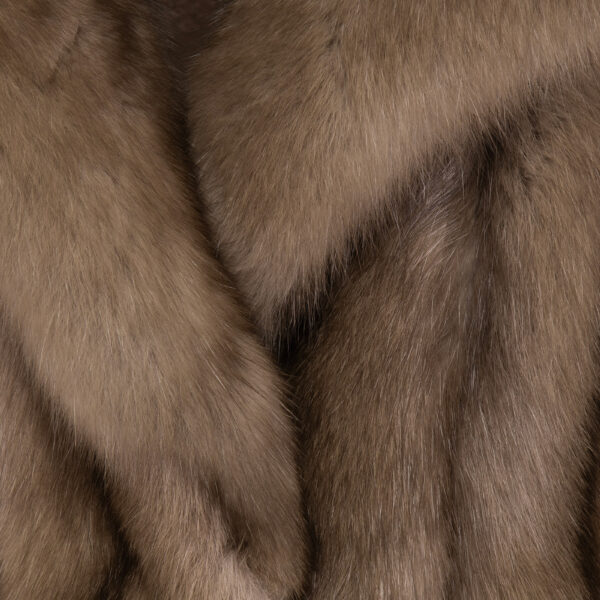 Brown Sable fur Jackets