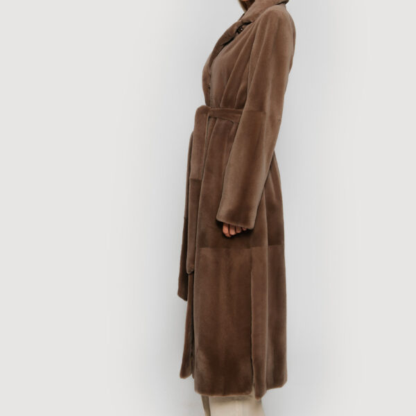 Shaved rope mink coat - Image 4