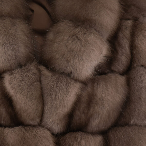Brown Sable fur Jackets