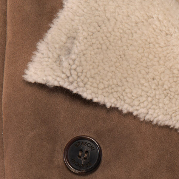 Brown Shearling Coat fur Coats