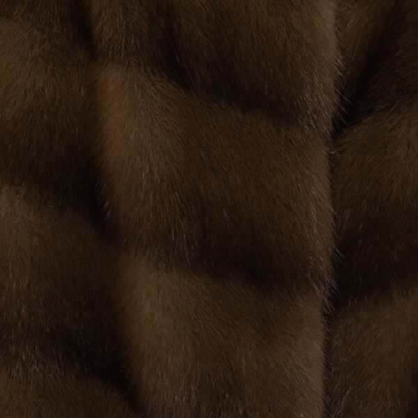 Brown Mink fur Coats