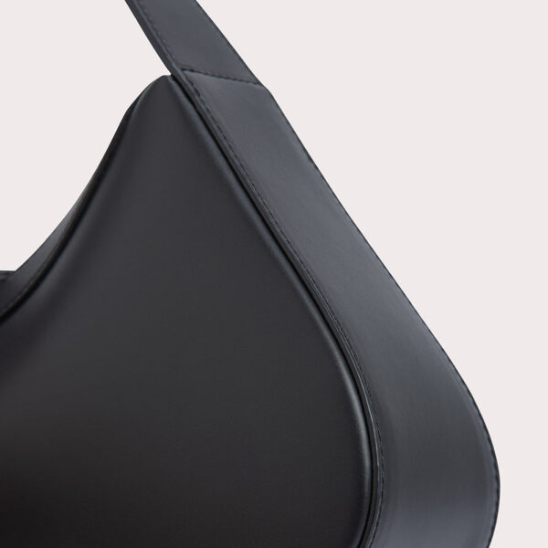 By Far Kiki Black Box Calf Leather bag