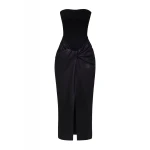 CHATS by C.Dam Black Antoine Dress