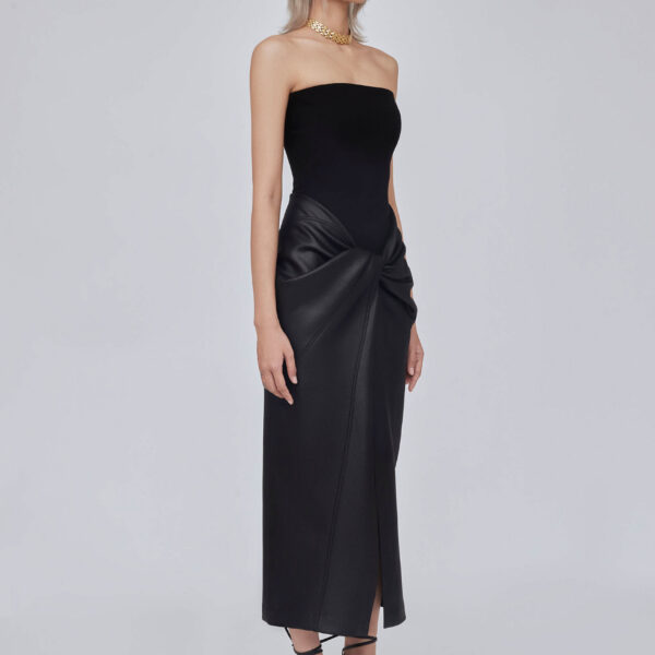 CHATS by C.Dam Black Antoine Dress