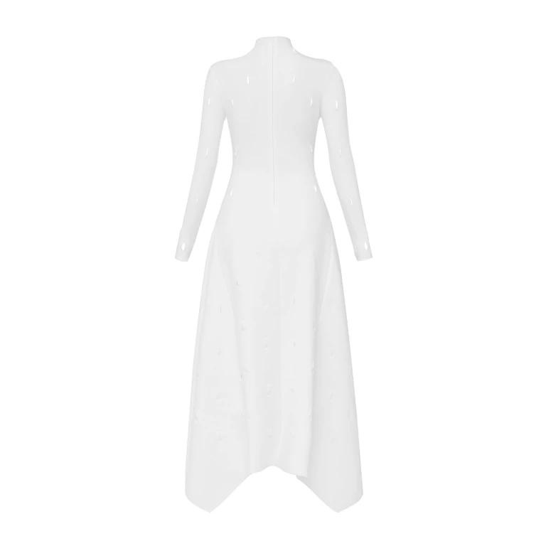 CHATS by C.Dam Red Woolf Dress