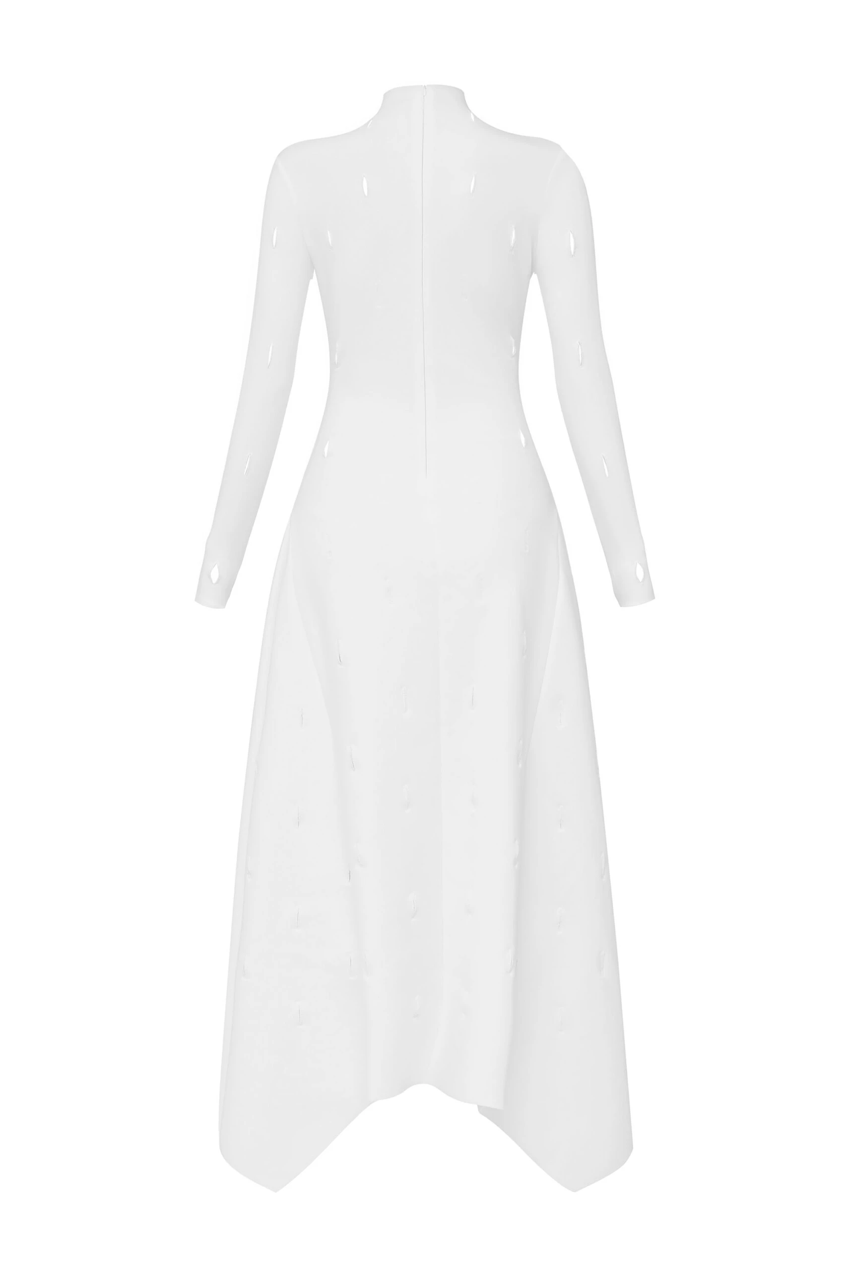 CHATS-by-C.Dam-Woolf-Dress CHATS by C.Dam Red Woolf Dress