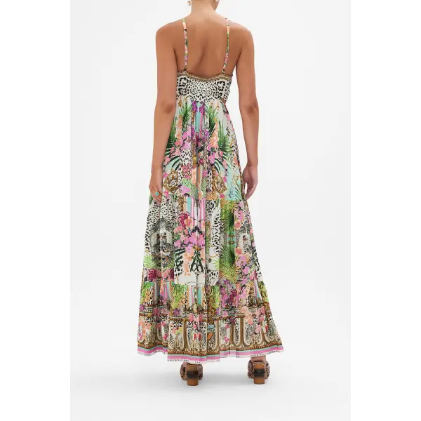 Gathered Cut Out Dress - Image 5