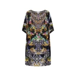 Camilla Short Round Neck Kaftan23566 nobg