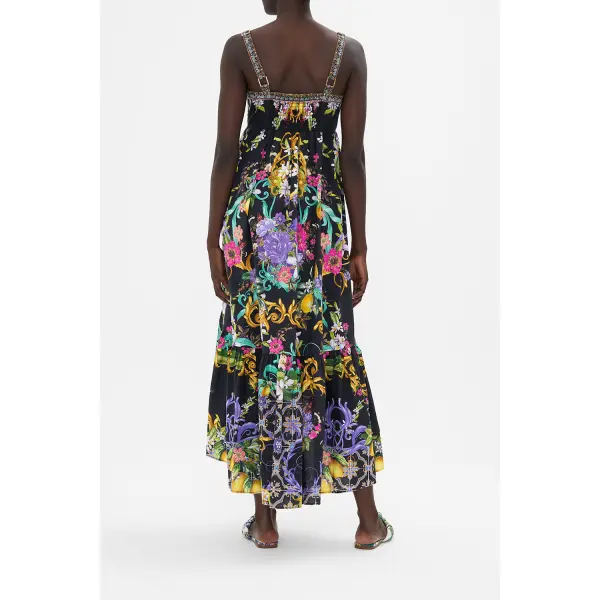 Tie Front High Low Dress - Image 6