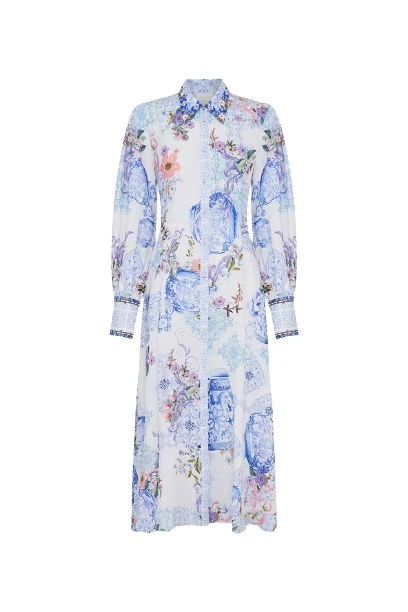 Camilla Waist Tie Shirt Dress93654 nobg Camilla Waist Tie Shirt Dress93654 nobg