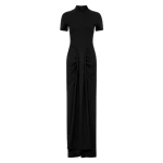 Carla Zampatti Black dress long dress 1116988 nobg