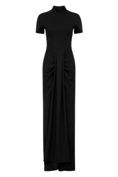 Carla Zampatti Black dress long dress 1116988 nobg Carla Zampatti Black dress long dress 1116988 nobg