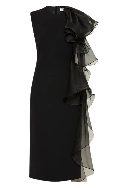 Carla Zampatti Black dress long dress 1255201 nobg Carla Zampatti Black dress long dress 1255201 nobg