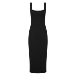 Carla Zampatti Black dress long dress 597026 nobg
