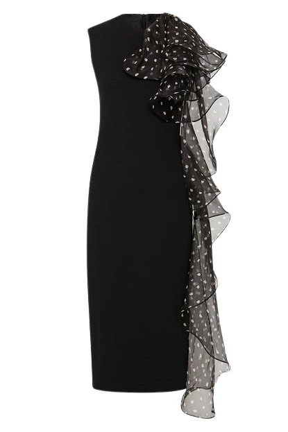 Carla Zampatti Black dress long dress 731301 nobg Carla Zampatti Black dress long dress 731301 nobg