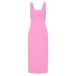 Carla Zampatti Pink midi dress 243713 nobg