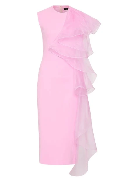 Carla Zampatti Pink midi dress 462039 nobg Carla Zampatti Pink midi dress 462039 nobg