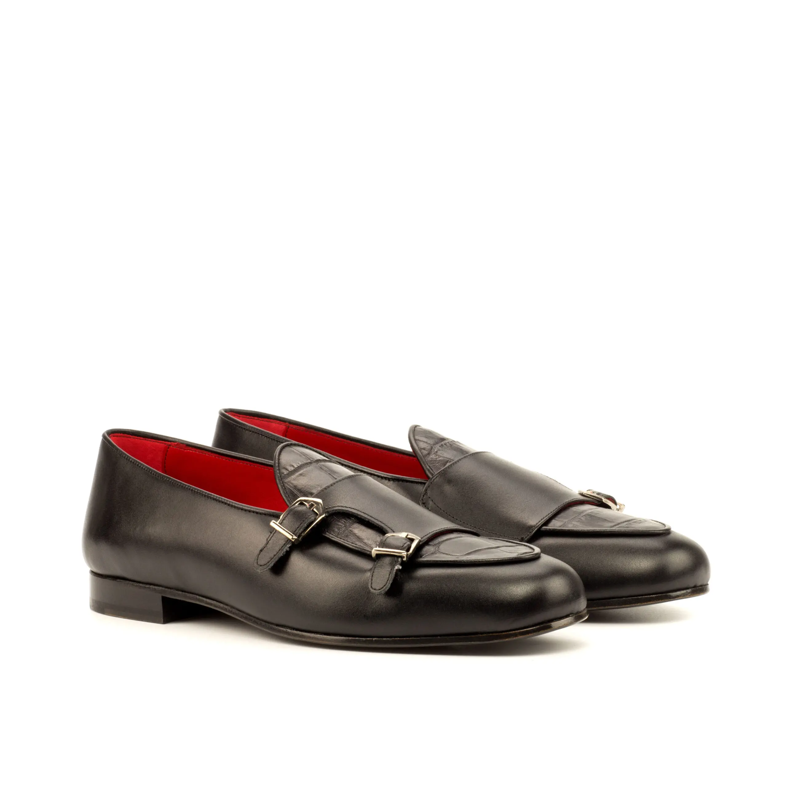 Black Monk Slipper Shoe Black Monk Slipper Shoe