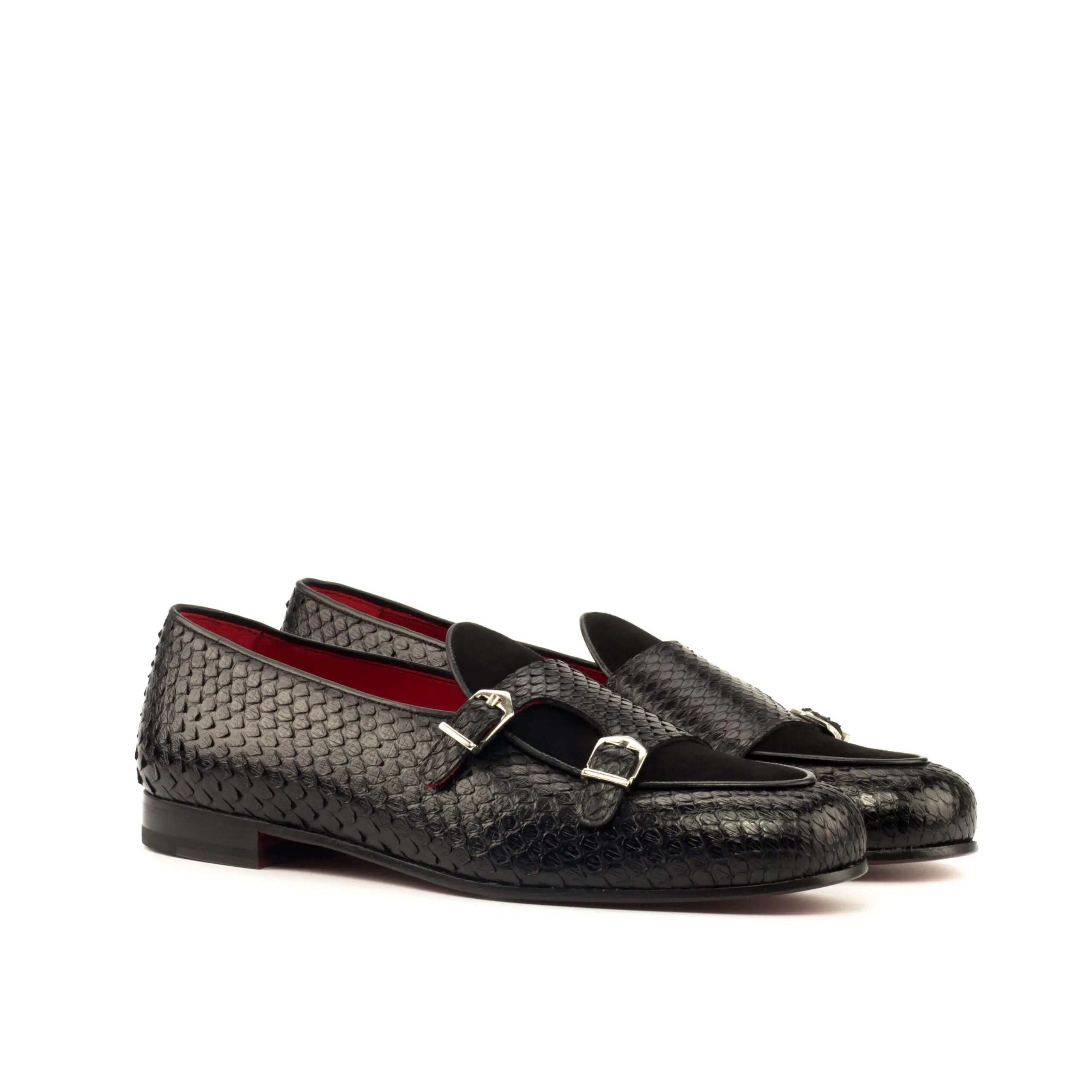 Black Monk Slipper Shoe Black Monk Slipper Shoe
