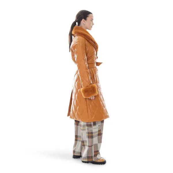faux fur coat