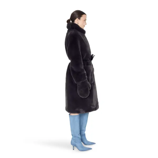 faux fur coat