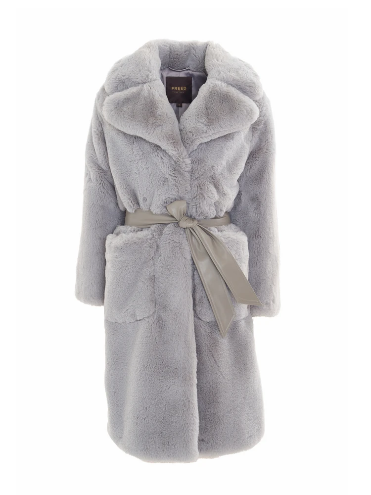 Freed-Lily-Fog-Faux-Fur-Coat faux fur
