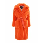 Freed-Lily-Pumpkin-Faux-Fur-Coat faux fur