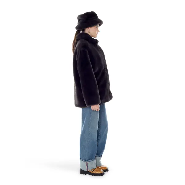 faux fur coat